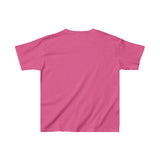 Parrot on a Strawberry Red Lettering Kids Heavy Cotton™ Tee