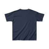 Parrot on a Strawberry Red Lettering Kids Heavy Cotton™ Tee