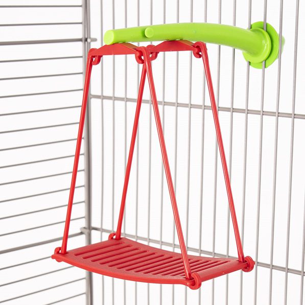 Cage Mount Platform Swing Bird Toy