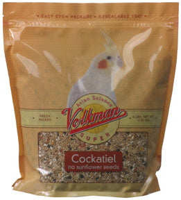 Volkman Avian Science Cockatiel No Sun -4 lb