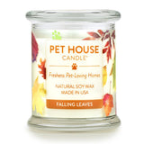 Falling Leaves Pet House Candle