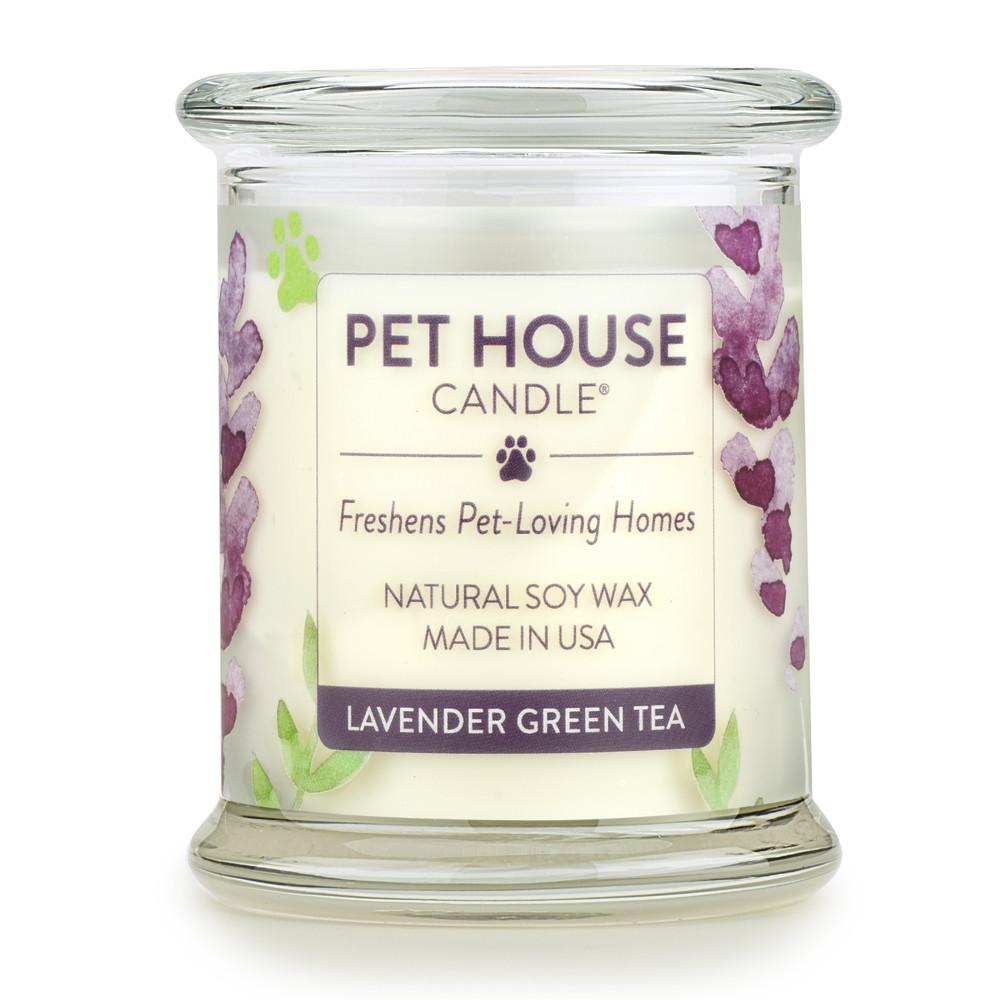 Lavender Green Tea Pet House Candle