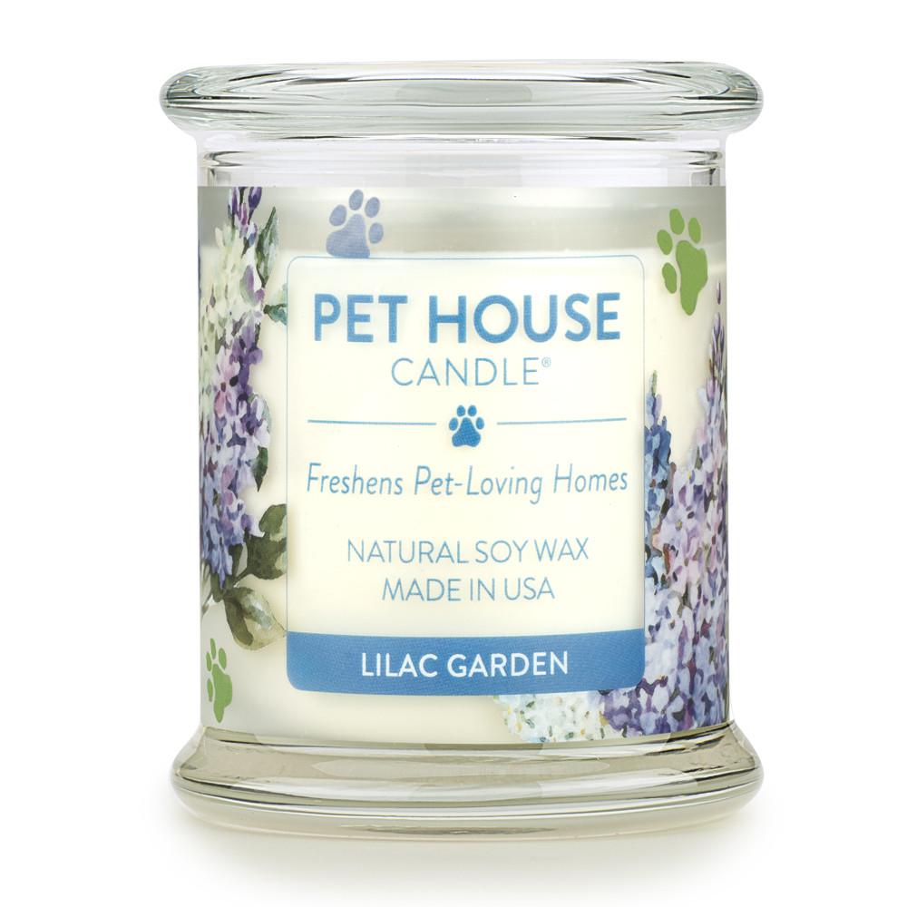 Lilac Garden Pet House Candle
