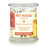 Ruby Red Grapefruit Pet House Candle