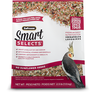 Smart Selects for Cockatiels and Lovebirds