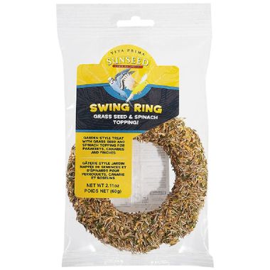Sunseed Swing Ring Treat for Small to Medium Birds
